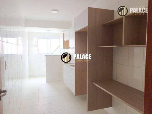 Apartamento Com 2 Dormitórios À Venda, 93 M² Por R$ 420.000,00 - Vila Guilhermina - Praia Grande/sp - Ap1565