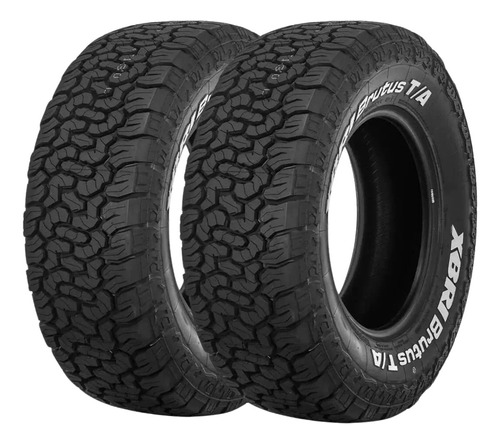 Kit 2 Pneu 285/65r18 125/122r Xbri Brutus T/a 8 Lonas