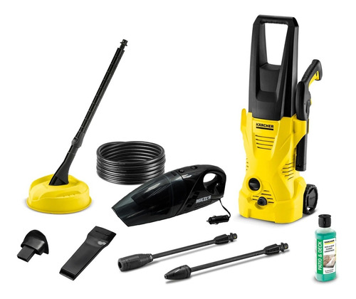 Kit De Hidrolavadora Karcher K2 Home + Aspiradora Mikels. 