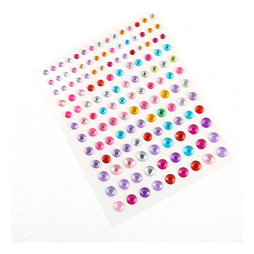 Pegatinas Autoadhesivas De Cristal Decoración Facial Y Uñas