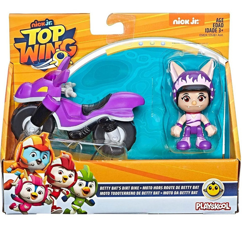 Top Wing Figura + Vehiculo Hasbro E5281 Nick Jr 