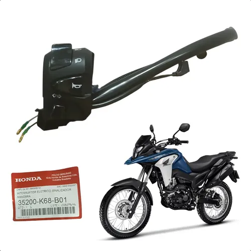 Interruptor De Sinalização Xre 190 2025 - 26 Original Honda
