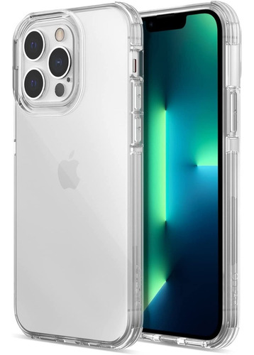 Funda Case Uso Rudo Para iPhone 12 | 12 Pro Raptic Clear Color Blanco