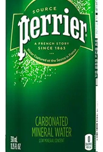 Agua Mineral Perrier Lata 330 Ml