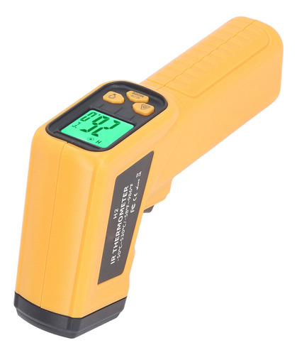 Termómetro Industrial Con Pistola De Temperatura Infrarroja