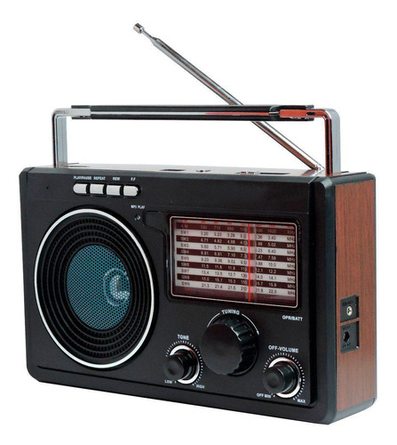 Rádio Retrô Cnn-686 Am Fm 3w Rms 4 Ohms