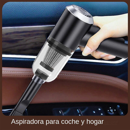 Aspirador Inalámbrico Para Coche M 5000pa Con Carga Usb 1200