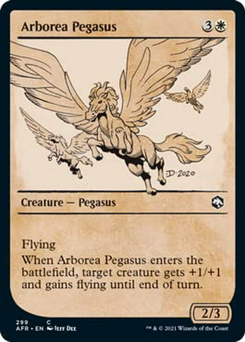 Arborea Pegasus - Lámina - Escaparat