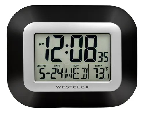 Reloj Pared Digital 9 Gris
