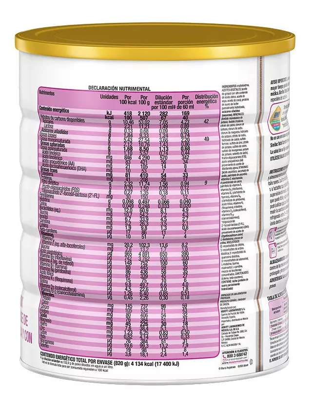 Tercera imagen para búsqueda de similac total comfort 1