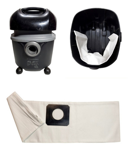 Imagen 1 de 4 de Bolsa Para Aspiradora Electrolux Flex Green