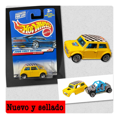 Mini Cooper 2000 First Editions Hot Wheels 2000 Open Chasis