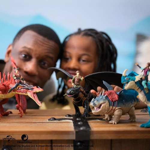 Set De Figuras De La Batalla Final Cómo Entrenar A Tu Dragón