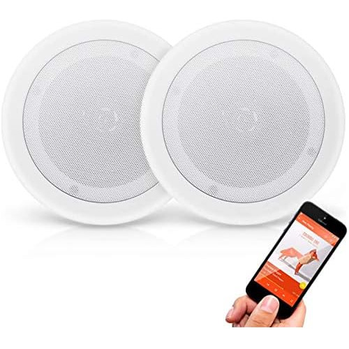 Par 8 Bluetooth Montaje Empotrado Pared Techo Sistema D...