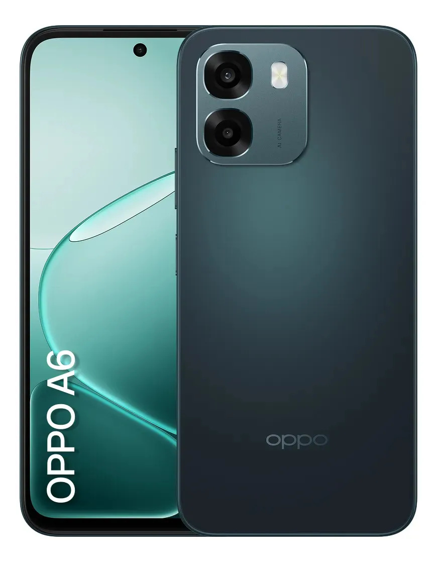 Smartphone OPPO A6 256GB 6GB RAM Física e 12GB RAM Virtual Bateria 7000 mAh Câmera AI 50MP NFC IP69 Azul Safira