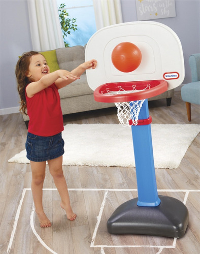 Canasta Little Tikes Easy Score Basketball Para Niños