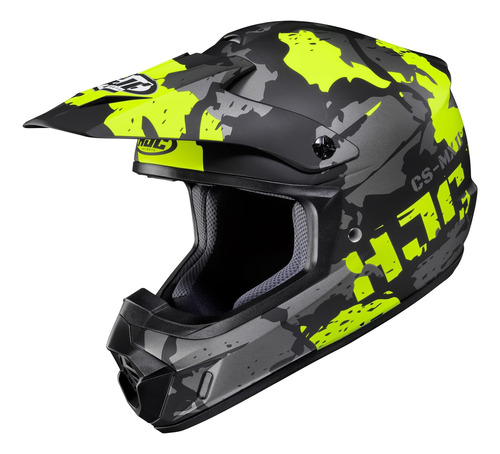 Casco Para Moto Hjc Helmets Ds-x1 Solid Talla Xl  Negro605
