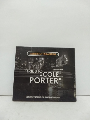 Alberto Tarantini - Tributo A Cole Porter - Cd - Ind. Arg!!