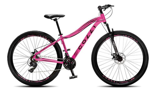 Bicicleta Colli Aro 29 E 21 Marchas Eudora - Rosa Neon