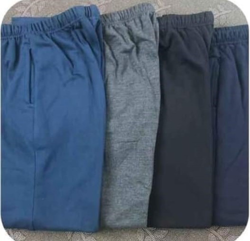 Pantalón De Buzo Recto Mujer Algodón