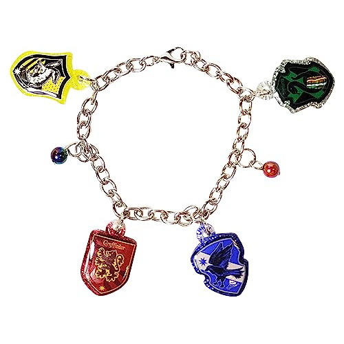 Pulsera De Harry Potter De 7  Encantos De Metal Edades ...