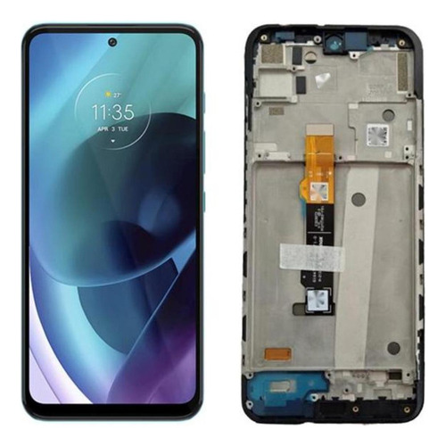 Qq Pantalla Lcd Amoled Con Marco Para Moto G71 5g Xt2169-1