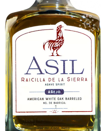 Pack De 2 Raicilla Asil Añejo 750 Ml