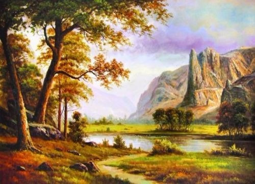 Paisaje Impresión Del Arte