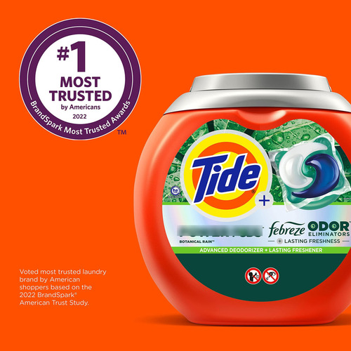 Tide Pods Power Con Febreze Eliminador De Olor 45 Capsulas