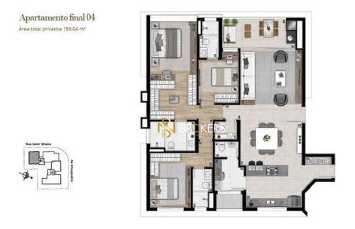 Imagem 25 de 30 de Apartamento Duplex À Venda, 256 M² Por R$ 3.549.160,00 - Batel - Curitiba/pr - Ad0032