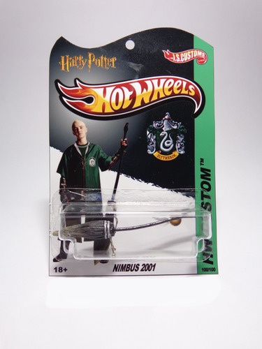 Hot Wheels Colecionável Harry Potter Nimbus 2001 - Iscustoms