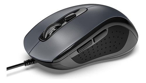 Ratón Con Cable De Tecknet, Mouse De Computadora Con Cable U