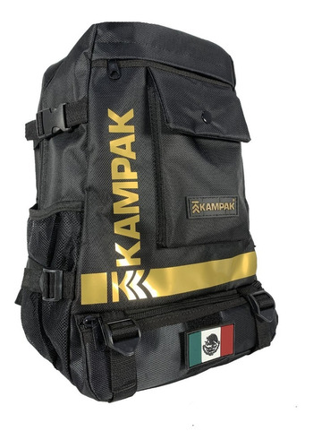 Mochila Kampak MS102 color onix gold 20L