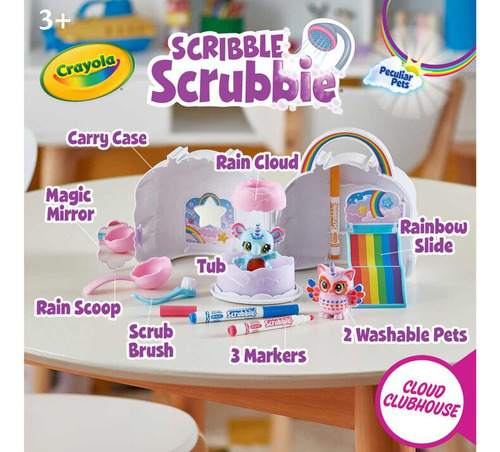Crayola Scribble Scrubbie, Cloud Club House - Casa Club Nube