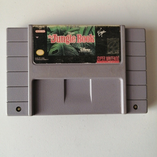 The Jungle Book Juegazo Para Tu Super Nintendo Snes Disney