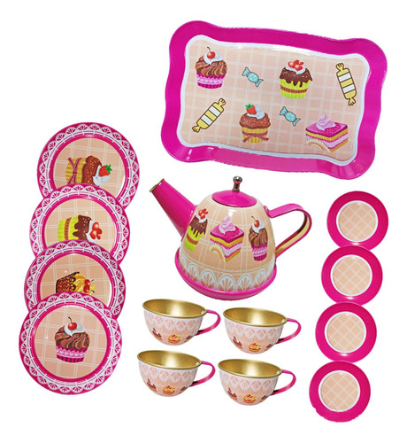 Juego De Té De, Bandeja De Tazas De Tetera, Juego De Rol,