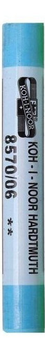 Imagen 1 de 4 de Tiza Pastel Koh-i-noor Toison D'or 8570 Celeste Fluo Unidad