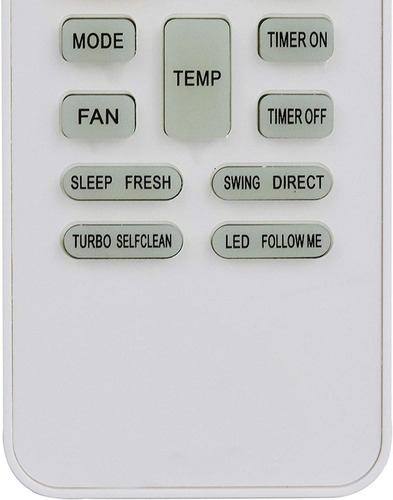 Control Aire/ac Genérico Para Midea Minisplit Directo 100%