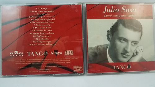 Altaya Tango Cd Juio Sosa Lloro Como Una Mujer