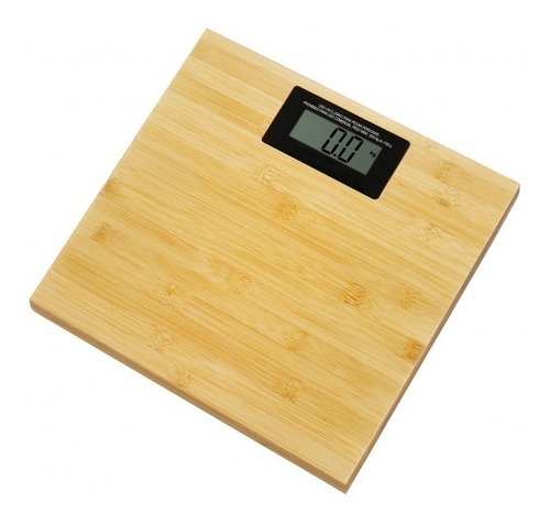 Balanza Personal Digital Bamboo Be215 Hasta 200kg Silfab