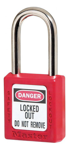 Candado Master Lock 410red Termoplástico 38mm 20800157