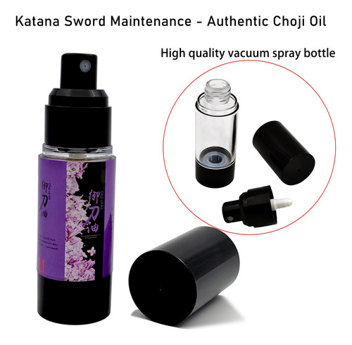 Kit Limpieza Cuchillos Espada 4 Piezas Piedra Afilar Aceite