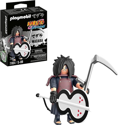 Figura Armable Playmobil Naruto Shippuden Madara 7 Piezas 3