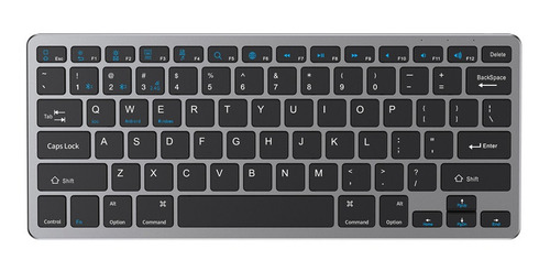 Teclado Bluetooth Inalámbrico Para Macbook Ios iPad Mac