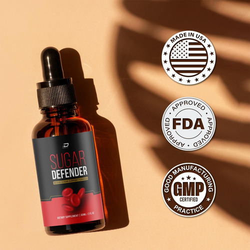 Suplemento Sugar Defender Drops, Fórmula Oficial Do Suplemen