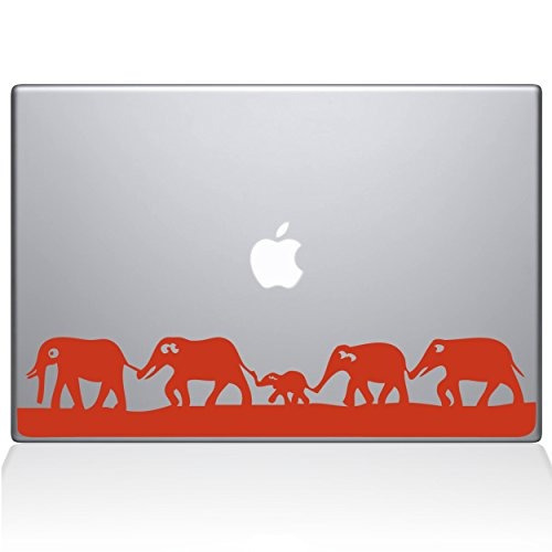 The Decal Guru Elephant March Macbook Decal Vinyl