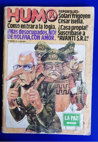Revista Comic Humor - Ed Argentina 1982
