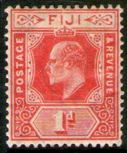 Fidji Is. (fiyi) Sello Nuevo Rey Edward 7° X1p. Años 1905-11