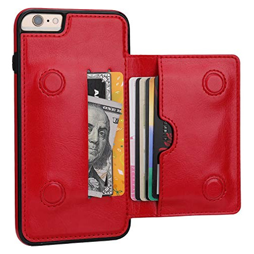 Funda Cartera Para iPhone 6 Plus iPhone 6s Plus iPhone 6/-02