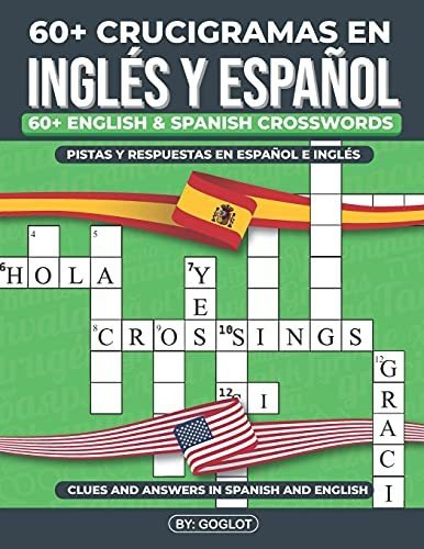 Libro : Mas De 60 Crucigramas En Ingles Y Español Over 60.